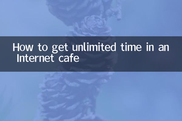 Come ottenere tempo illimitato in un Internet café