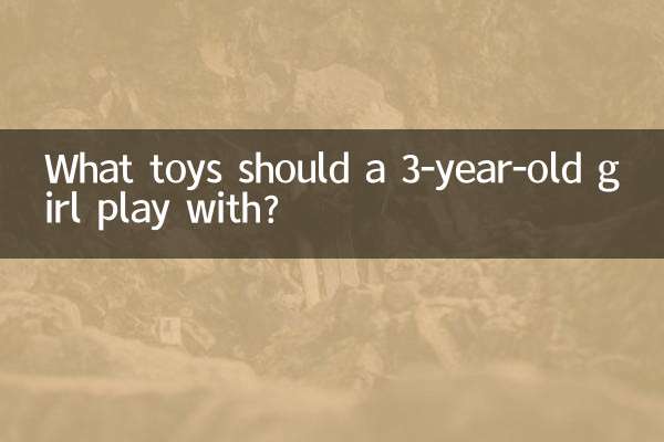 3歳の女の子はどんなおもちゃで遊べばいいでしょうか？