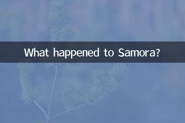 Was ist mit Samora passiert?