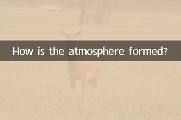 Wie entsteht die Atmosphäre?