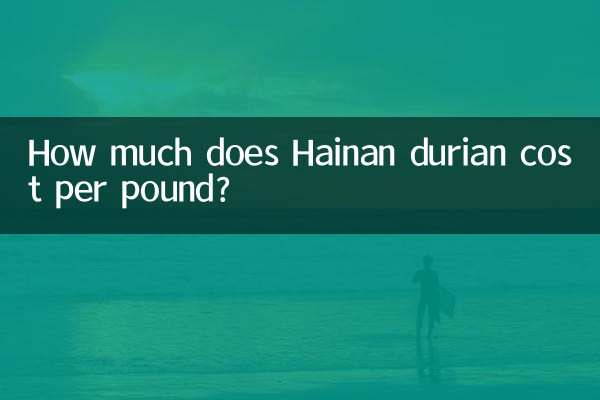 كم تكلفة دوريان هاينان للرطل الواحد؟