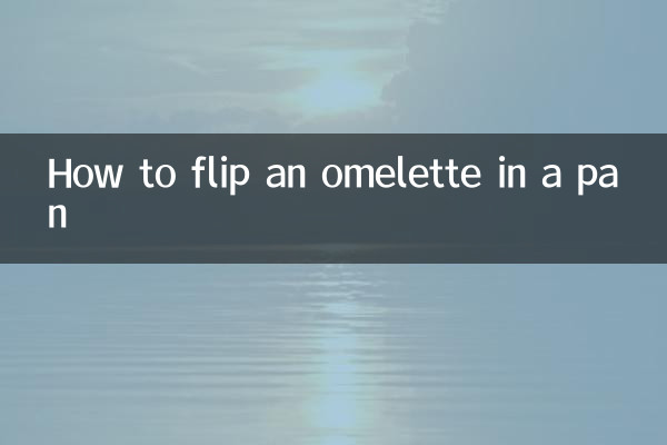 Como virar uma omelete em uma frigideira