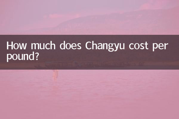 Changyu は 1 ポンドあたりいくらですか?