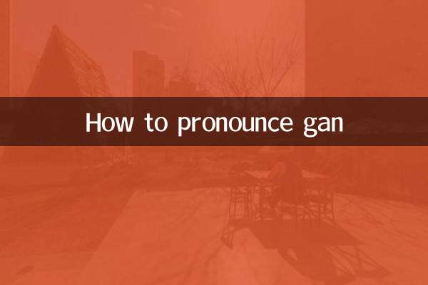 Cómo pronunciar gan