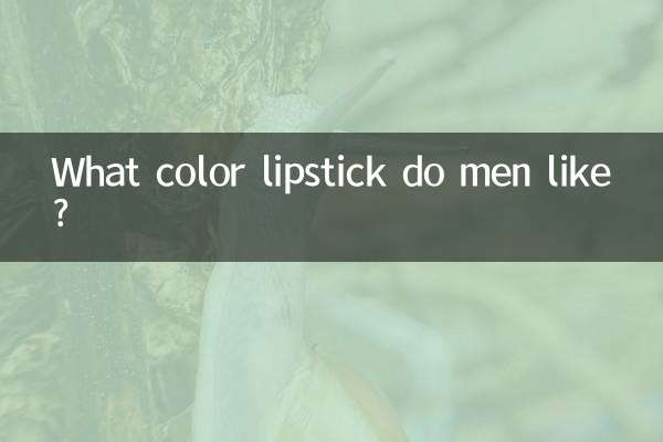 Welche Lippenstiftfarbe mögen Männer?