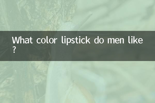 पुरुषों को कौन से रंग की लिपस्टिक पसंद है?