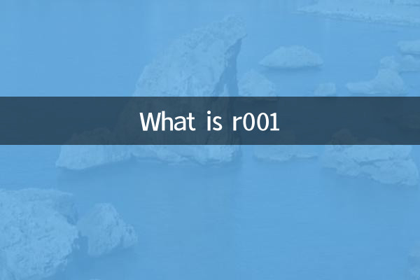 r001是什么