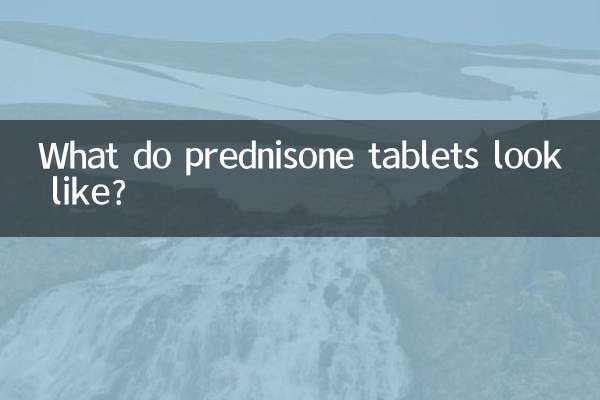 Che aspetto hanno le compresse di prednisone?