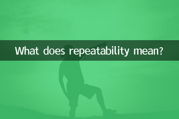 पुनरावर्तनीयता का क्या अर्थ है?