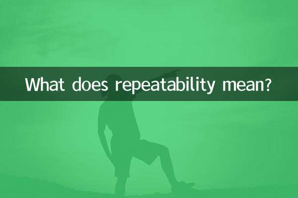 Что означает повторяемость?