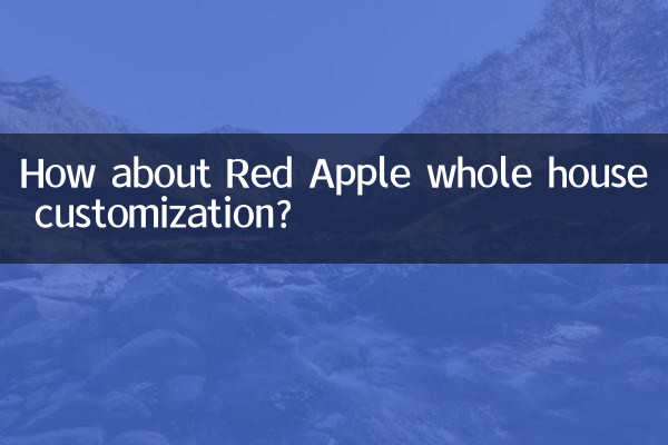 Как насчет персонализации всего дома Red Apple?