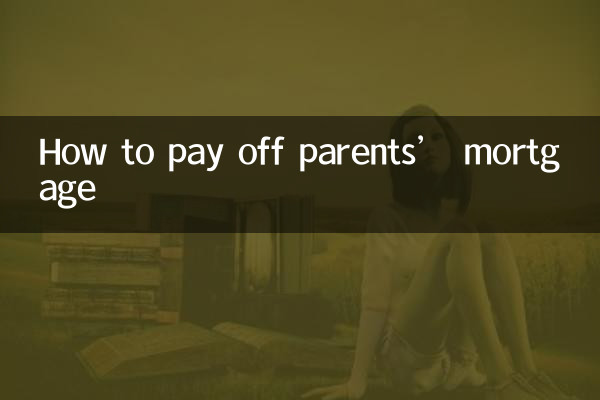 Comment rembourser l’hypothèque des parents