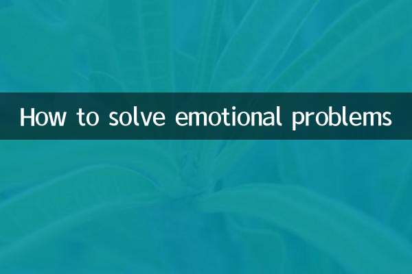 جذباتی مسائل کو کیسے حل کریں