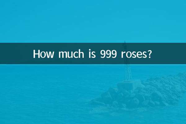 Quanto custam 999 rosas?
