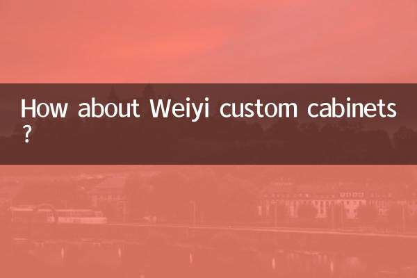 ویائی کسٹم کیبنٹ کے بارے میں کیا خیال ہے؟