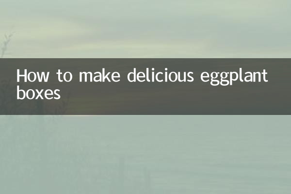 Como fazer deliciosas caixas de berinjela