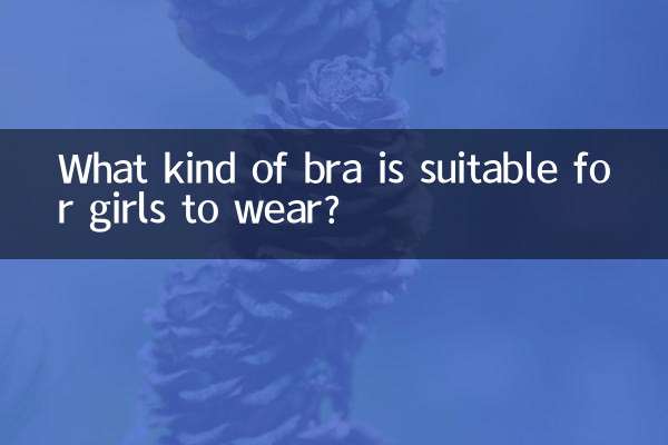 Que tipo de sutiã é adequado para as meninas usarem?