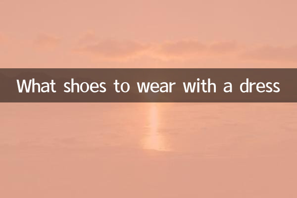 Que sapatos usar com vestido