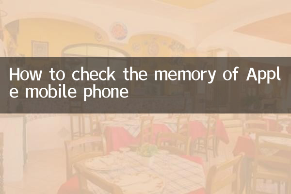 Как проверить память мобильного телефона Apple