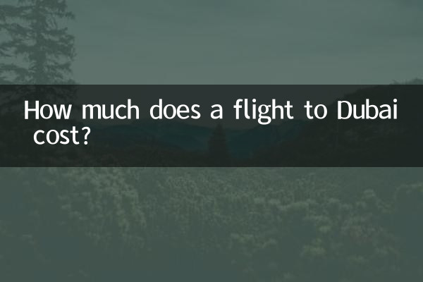 দুবাই যাওয়ার ফ্লাইটের খরচ কত?