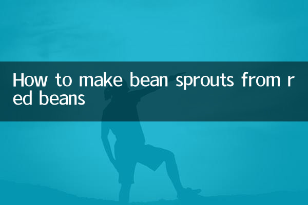 طرز تهیه جوانه لوبیا از لوبیا قرمز