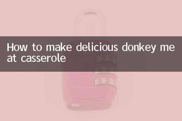 طريقة عمل طاجن لحم الحمار اللذيذ