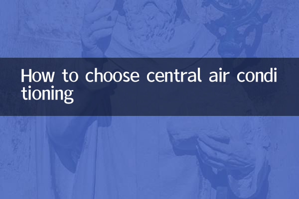 怎麼選中央空調