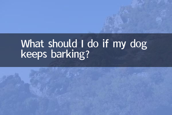 Cosa devo fare se il mio cane continua ad abbaiare?