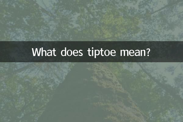 Что значит ходить на цыпочках?