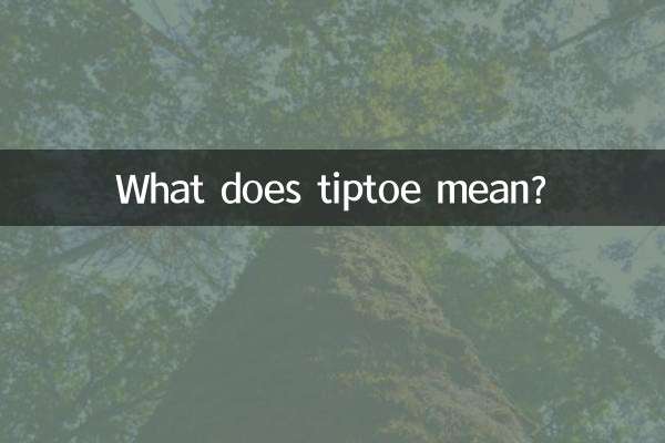 Что значит ходить на цыпочках?