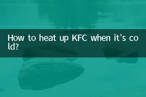 Comment réchauffer KFC quand il fait froid ?