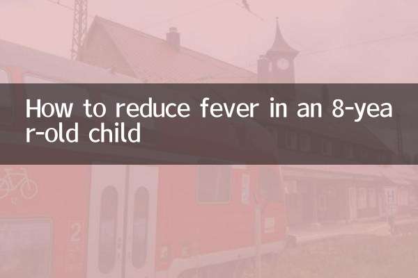 Comment faire baisser la fièvre chez un enfant de 8 ans