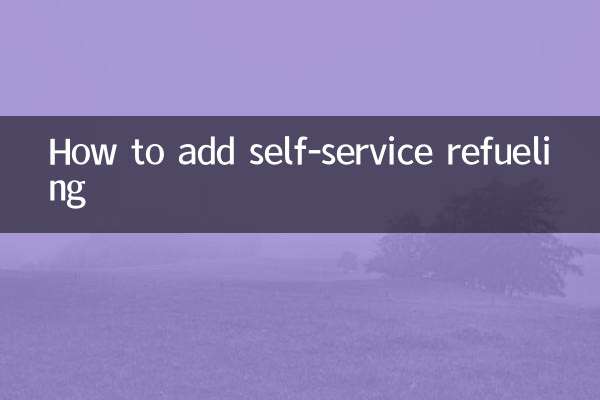 सेल्फ-सर्विस रिफाइवलिंग कैसे जोड़ें