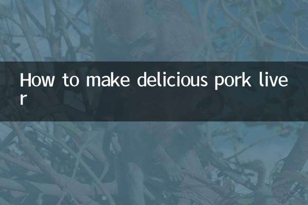 So bereiten Sie köstliche Schweineleber zu