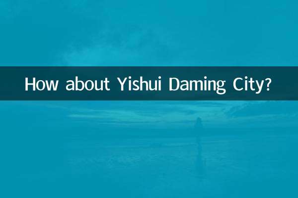 شهر یشوئی دامینگ چطور؟