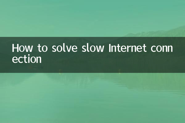 كيفية حل مشكلة بطء الاتصال بالانترنت