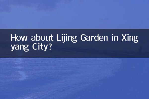Que tal o Jardim Lijing na cidade de Xingyang?