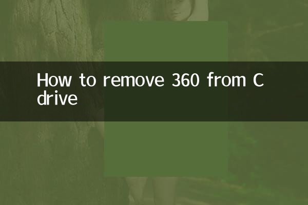 Como remover 360 da unidade C