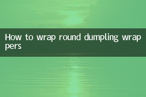 نحوه پیچیدن کادوهای پیراشکی گرد