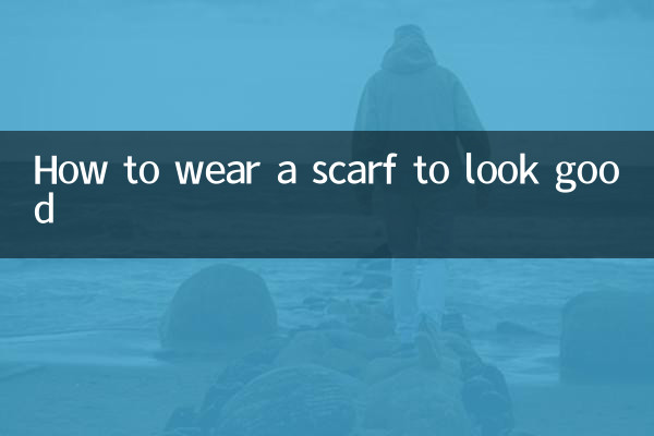 Comment porter un foulard pour bien paraître