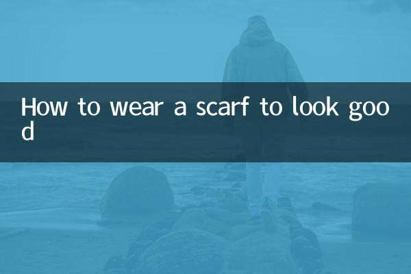 Comment porter un foulard pour bien paraître