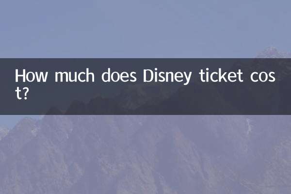 ¿Cuánto cuesta el boleto de Disney?