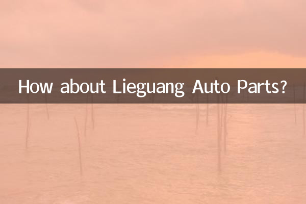 ¿Qué tal Lieguang Auto Parts?