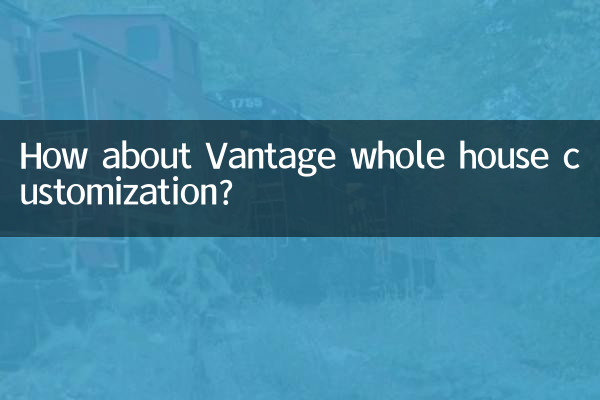 ¿Qué tal la personalización Vantage de toda la casa?