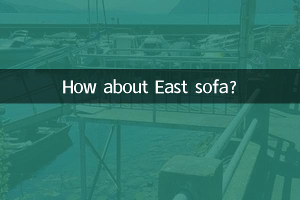 Che ne dici del divano East?