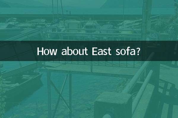 Che ne dici del divano East?