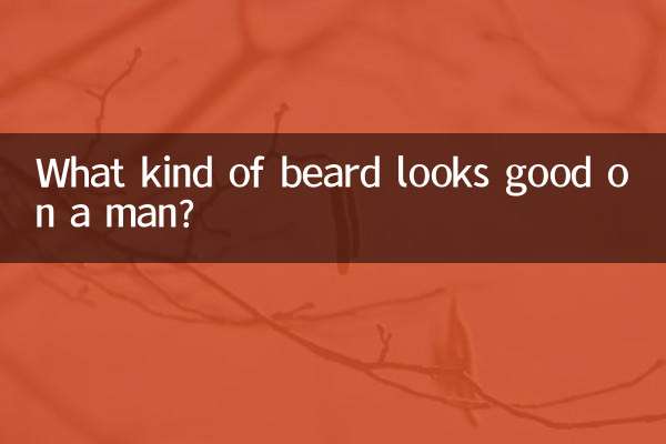 Que tipo de barba fica bem em um homem?