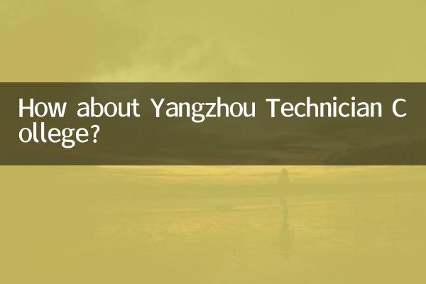 Wie wäre es mit dem Yangzhou Technician College?