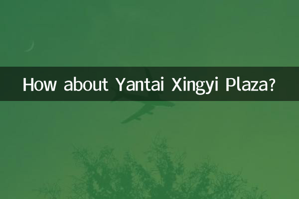Que tal Yantai Xingyi Plaza?