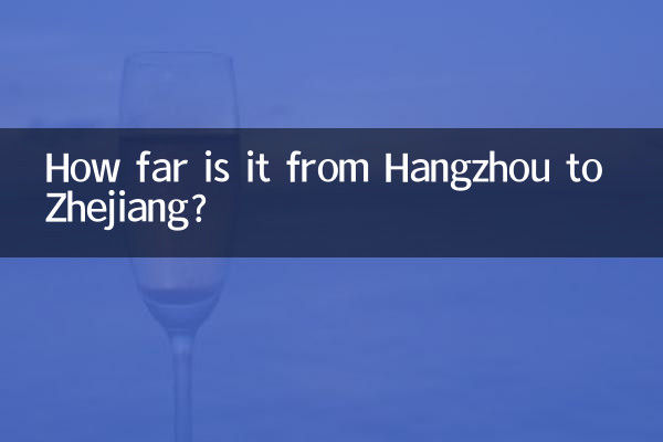 How far is it from Hangzhou to Zhejiang?